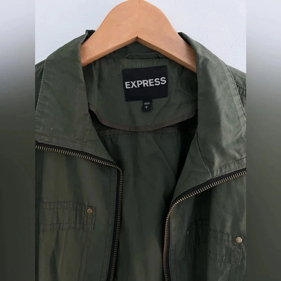 Express Womens Camouflage Jacket size S - Picture 7 of 11